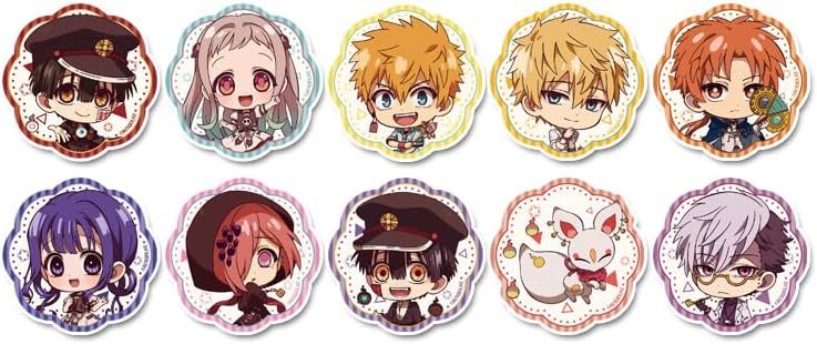 TV Anime Jibound Shonen Hanako-kun 2" Puchichoko Trading Stickers Box of 10