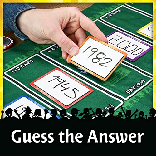 North Star Games Wits & Wagers: Deluxe Edition - The Ultimate Trivia Board Game For Adults And Teens, Friends And Family Game Night, Ages 10+ Party And Team Game, Perfect For Couples #TOP3