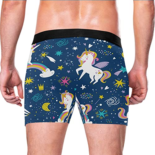 Bóxer para hombre calzoncillos de algodón elástico pack de 2 ropa interior transpirable 3