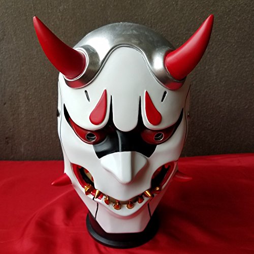 オーバーウォッチ Overwatch Genji オニ ゲンジ マスクー ハロウィン コスプレグッズ cosplay goods コスプ...