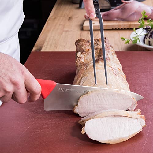 3 CLAVELES Boning Knives. - immagine 6