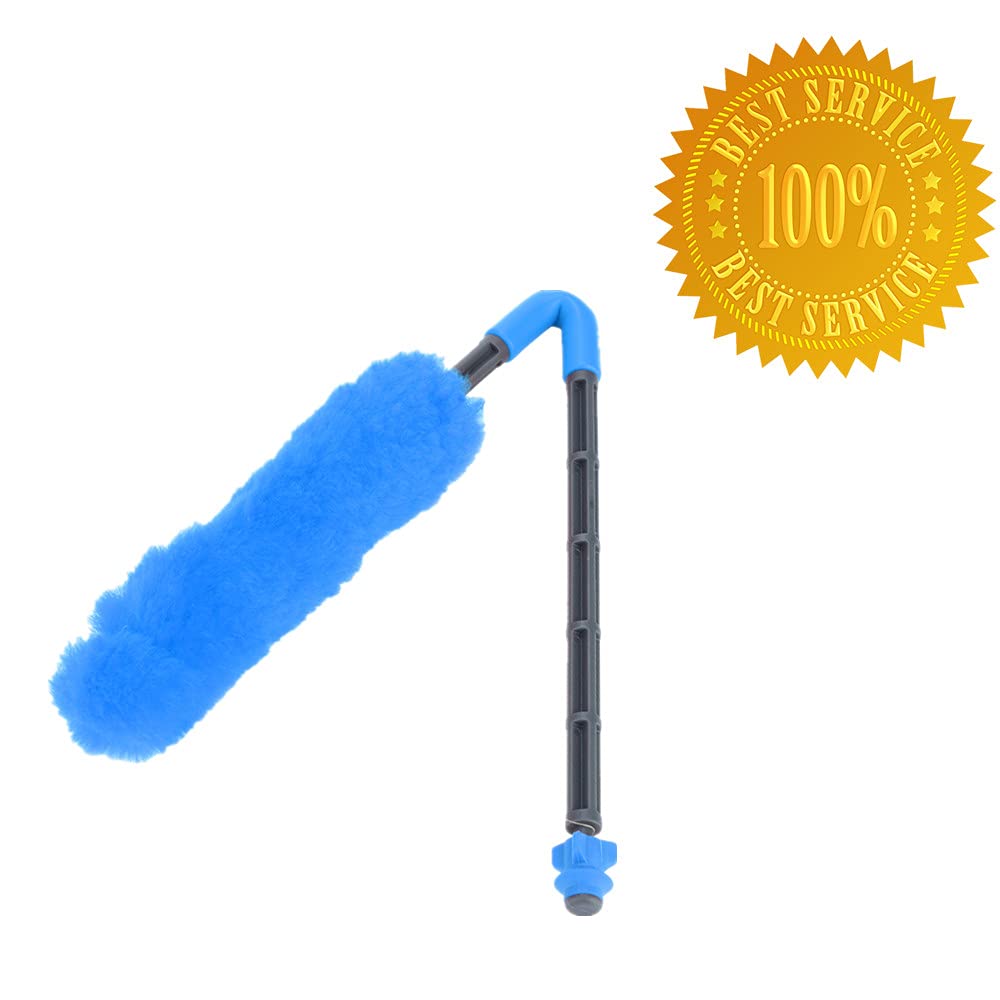 Paintball-Werkzeug, Woll-Paintball-Lauf Single Swab Squeegee Buffer Langlebiges Reinigungszubehör Outdoor-Tool Paintball-Lauf für Home Car Hotel(Blau)