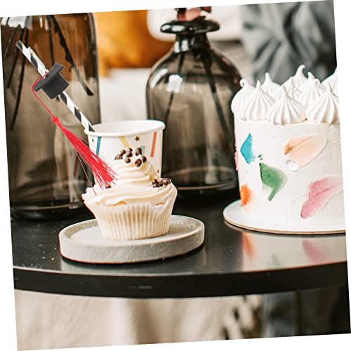 Pitillos decorativos para fiesta graduación 12 pcs miniatura 7