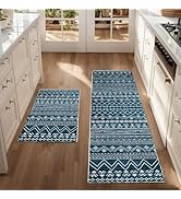 Amazon.com: Yancorp Kitchen Rugs and Mats Sets, 2 Pieces Narrow Kitchen ...
