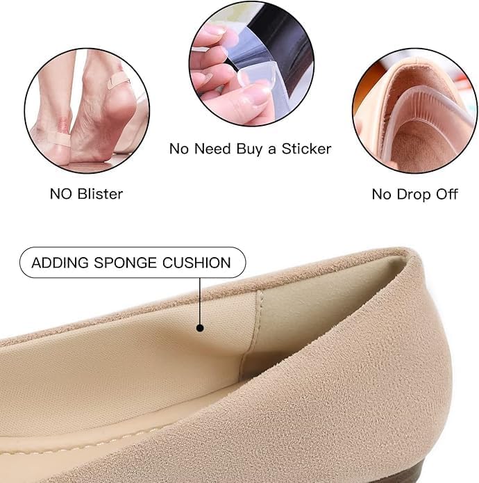 MUSSHOE Flat Shoes Women Comfortable Slip on Women's Flats Dress Shoes for Women - Image 2