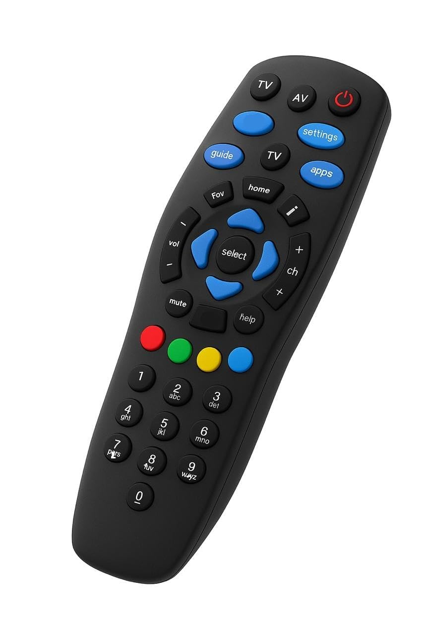 Replacement Remote Compatible with Tata Sky Original HD Set Top Box|Compatible with Tatasky/Tataplay SD Setup Box-picture-19
