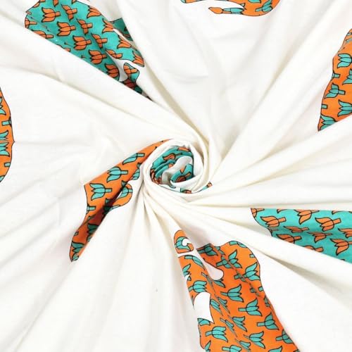 Image of Living Roots Ethnic Jaipur Block Print Double Cotton Bedsheet & 2 Pillow Covers, for Mattress Upto 6 inches Thick, No Colour Bleeding, Green Colour, King Size 90 * 108 inches, 120TC (615-C)