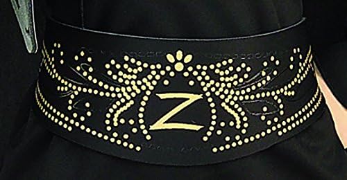 Vista 4 de Disfraz de El Zorro infantil zorro, L, Negro