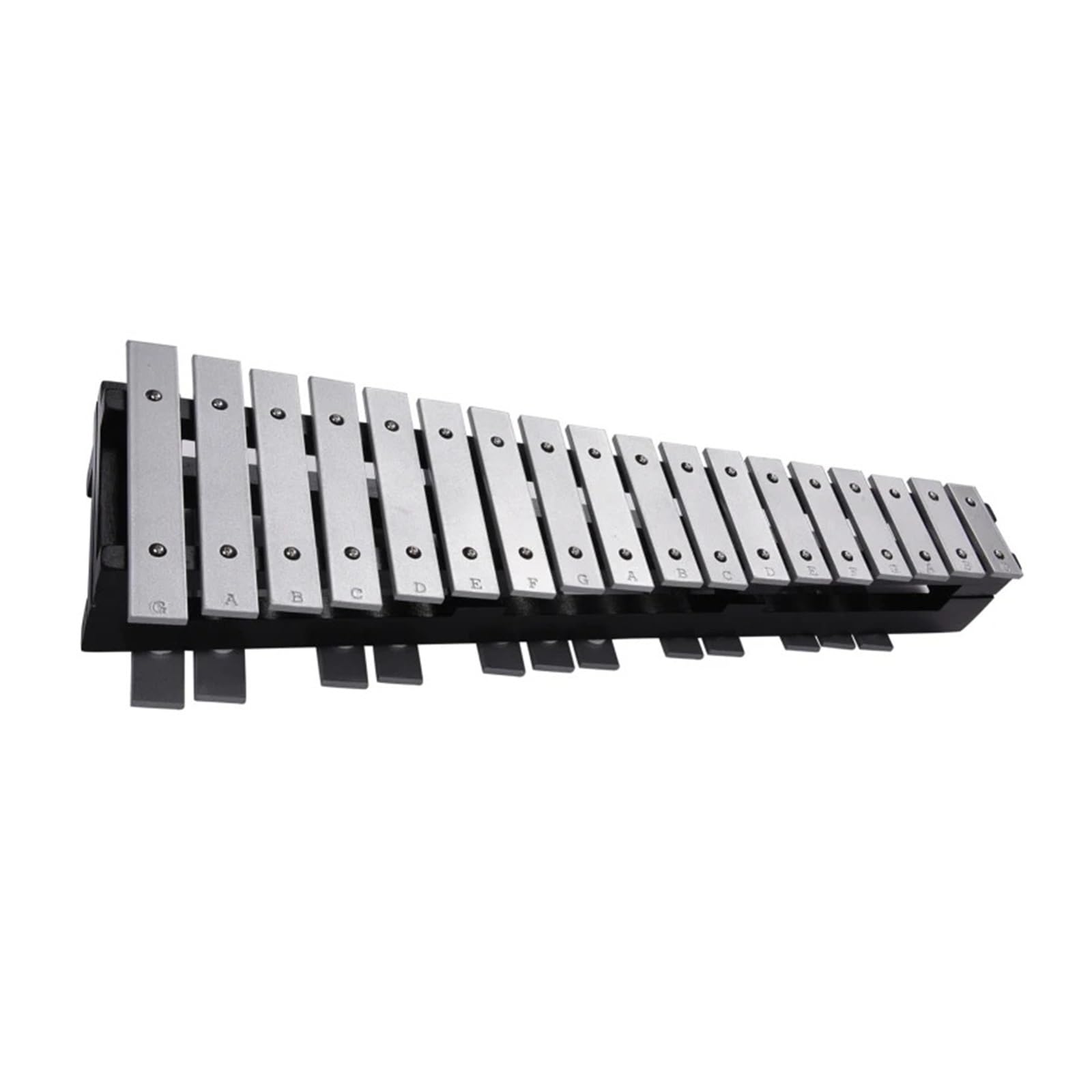 Xilófono Xilófono Glockenspiel plegable de 30 notas con marco de madera