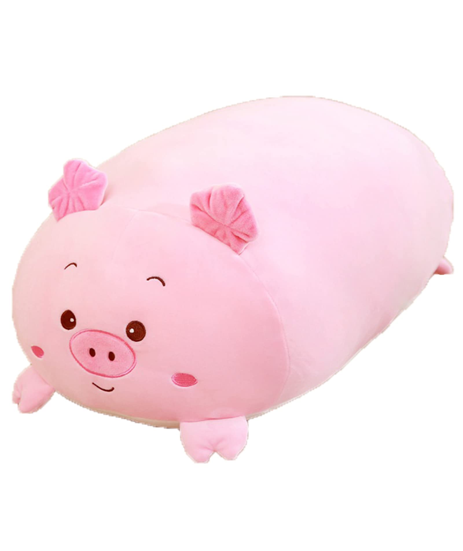 🐷 Almohada De Peluche De Cerdo De 55 Cm – Suave Y Divertida, Ideal Para Abrazar, Decorar El Dormitorio O Regalar En Cumpleaños Y Navidad A Niñas Y Adultos