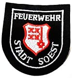  Feuerwehr - Stadt Soest - Ärmelabzeichen - Abzeichen - Aufnäher - Patch - Motiv 1