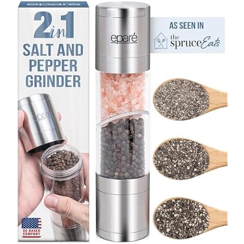 Eparé 2 in 1 Salt and Pepper Grinder Cover