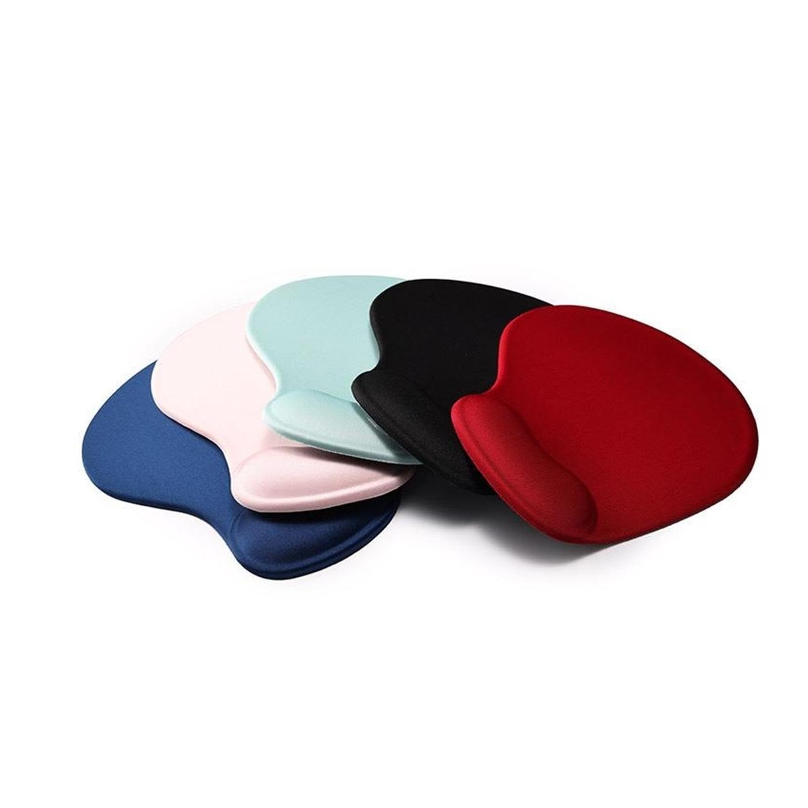 Tapis Souris Reposes-Poignets Tapis de souris Simple couleur unie, protège-poignet, tapis bureau(Gray)