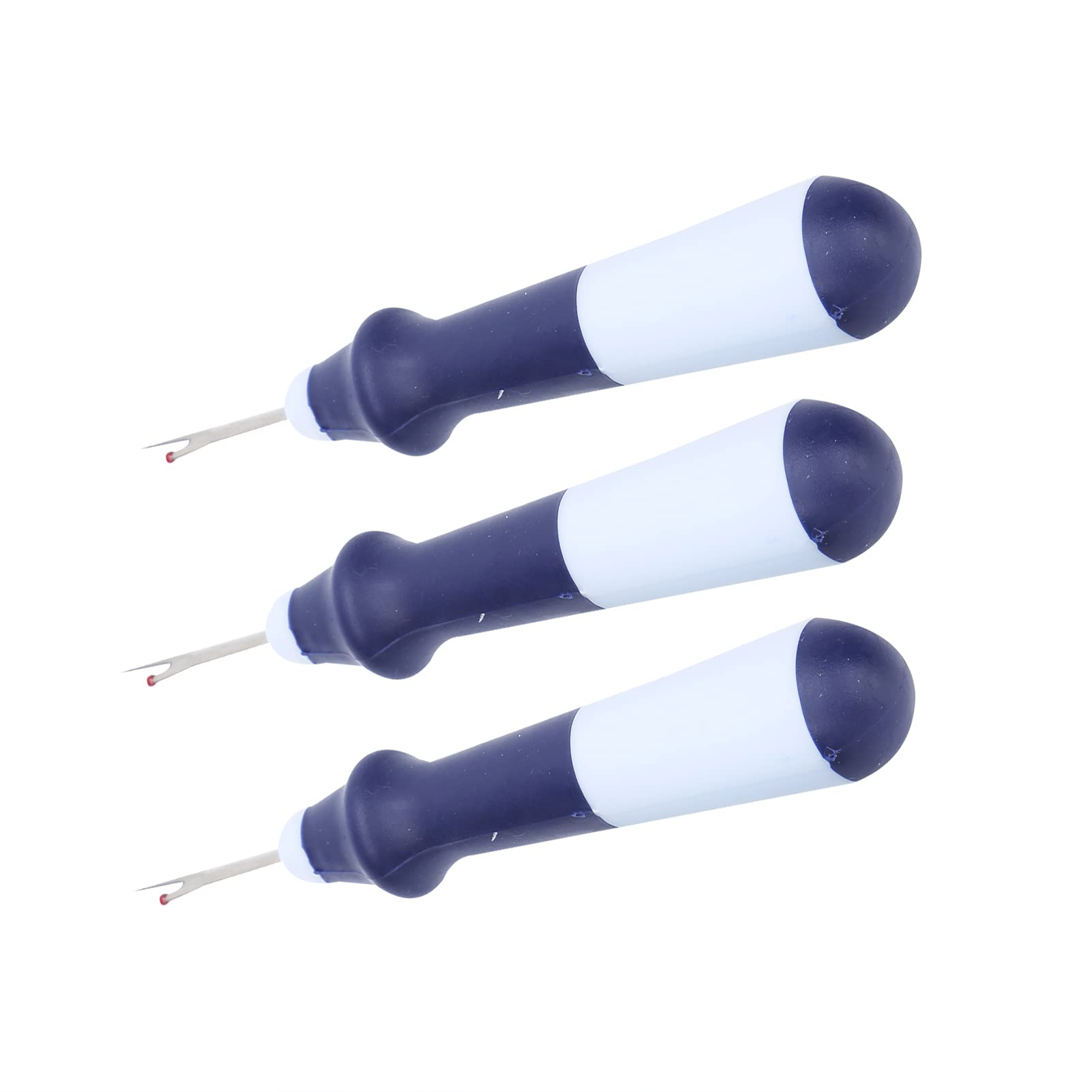 Seam Ripper, Seam Rippers 3Pcs Seam Ripper Stainless Thread Remover Ergonomic Handy Handles Stitch Remover Tool Sewing Crafting Embroidery