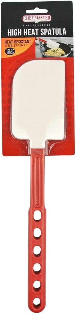 Chef-Master High Heat Spatula, 13.5", White