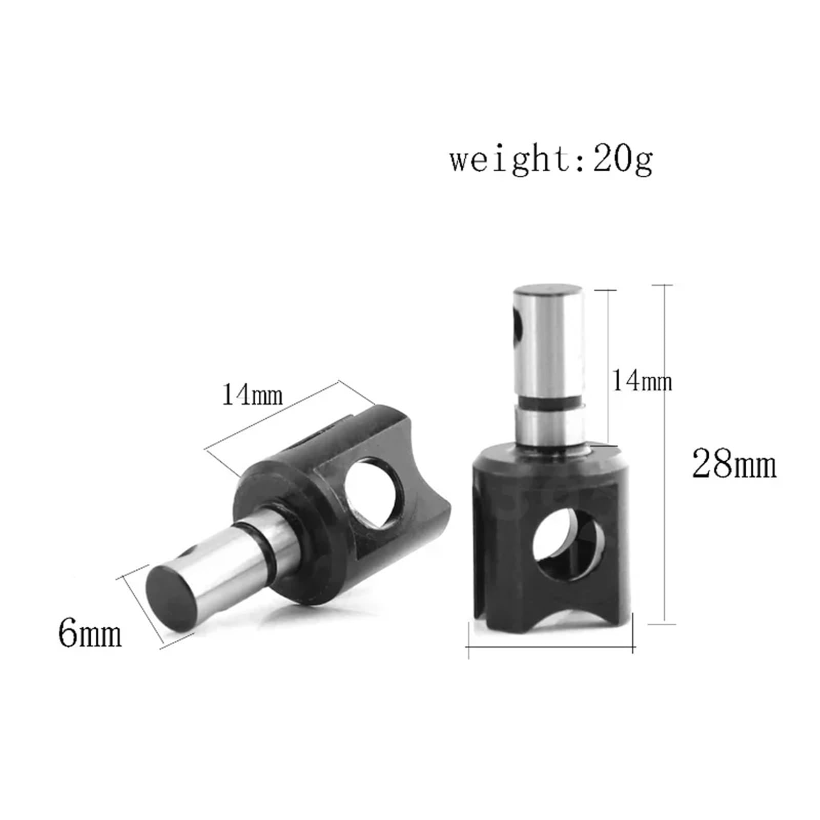 Pièces Coupe Différentiel RC pour Kyosho pour Inferno MP9 MP10 IF412 1/8 Tasse Différentielle en Métal 2 Pièces Mise À Niveau Voiture RC Accessoires Camions Chenilles Modifiés
