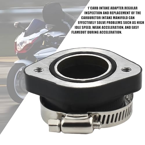 Colector de admisión PE28 carburador de 28 mm accesorios moto 6