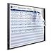 QUARTET 72983 InView Custom Whiteboard, 23 x 20, Graphite Frame