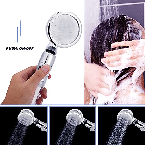 Icyant Soffione Doccia ad Elica ad Alta Pressione