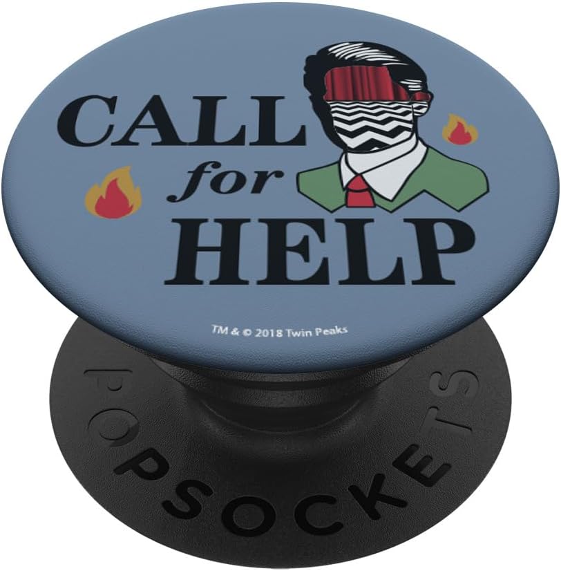 Twin Peaks Call For Help PopSockets MagSafe PopGrip for iPhone