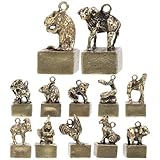 Statue de serpent en laiton – une décoration délicate et un objet de collection, parfait pour vos amis ou votre famille, figurine en laiton