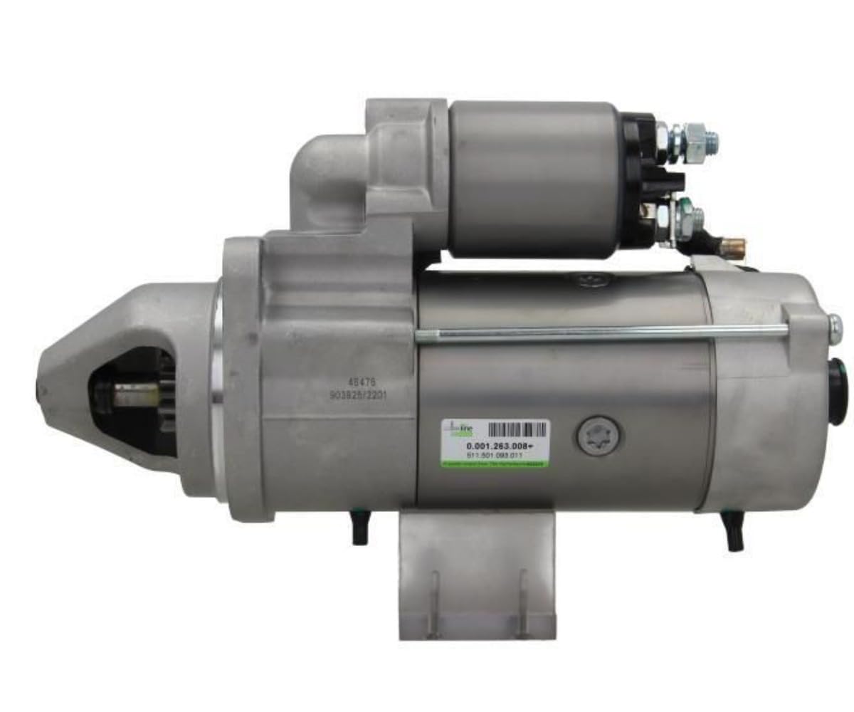 Anlasser 4.0kW 24V für Deutz, Volvo, KHD – Ersatzteil 0001231005, 01180999 – 9 Zähne, CW Drehrichtung – Passend für Atlas, Bomag, Liebherr – Langlebig, einfach zu montieren