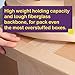 ATack Reinforced Gummed Kraft Paper Packing Tape, 2.75 Inches x 375 Feet Water Activated Brown Carton Box Sealing Tape for Mailing and Moving | Fiberglass Backing Kraft Flatback Paper Packaging Tape