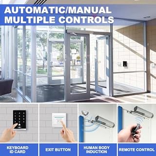 HNZXIB Automatic Handicap Door Opener, Fully Functional, Swing Door Opener, Disabled People, Electric Door Opener, AC100V to AC240V