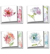 The Best Card Company - 12 Assorted Blank Note Cards (4 x 5.12 Inch) - Boxed All Occasion Notecar...