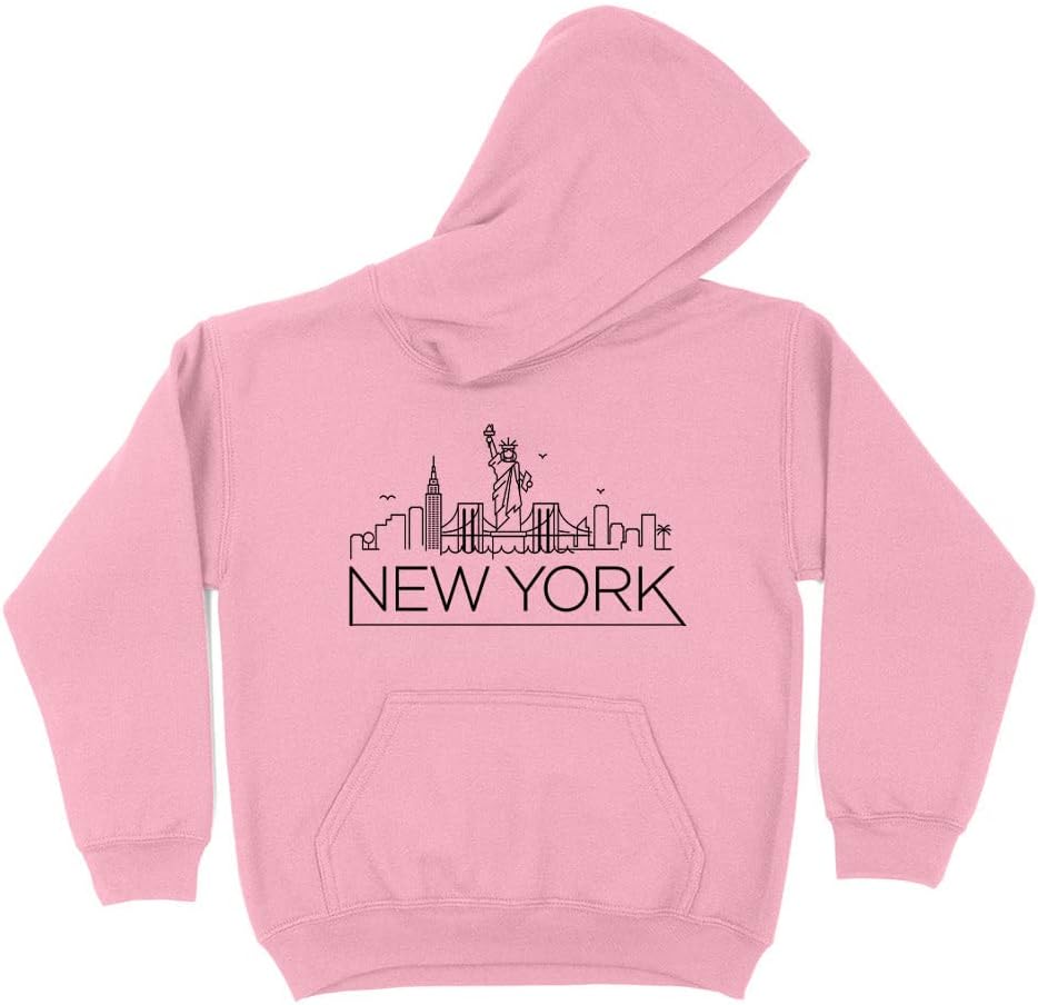 Skyline New York Kids Hoodie Sweatshirt Youth