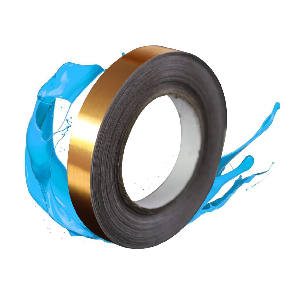 Levemolo High Gloss Decal Tape for Tile 2cm Wide 50m Long Self-Adhesive Easy to Apply Waterproof Heatproof for Living Room Floors and Walls