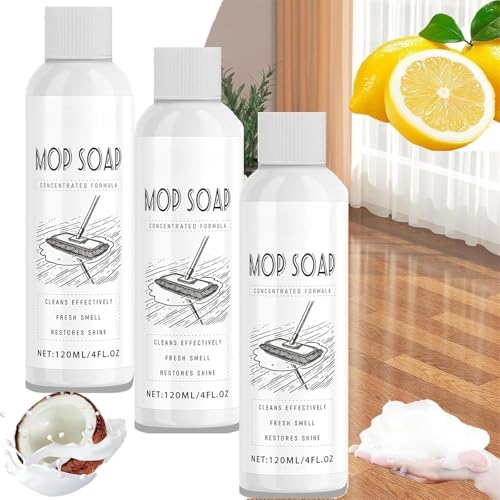 Blyss - Savon pour balai à franges - Savon naturel pour balai à franges - Savon à franges - Pour le nettoyage des sols - 3