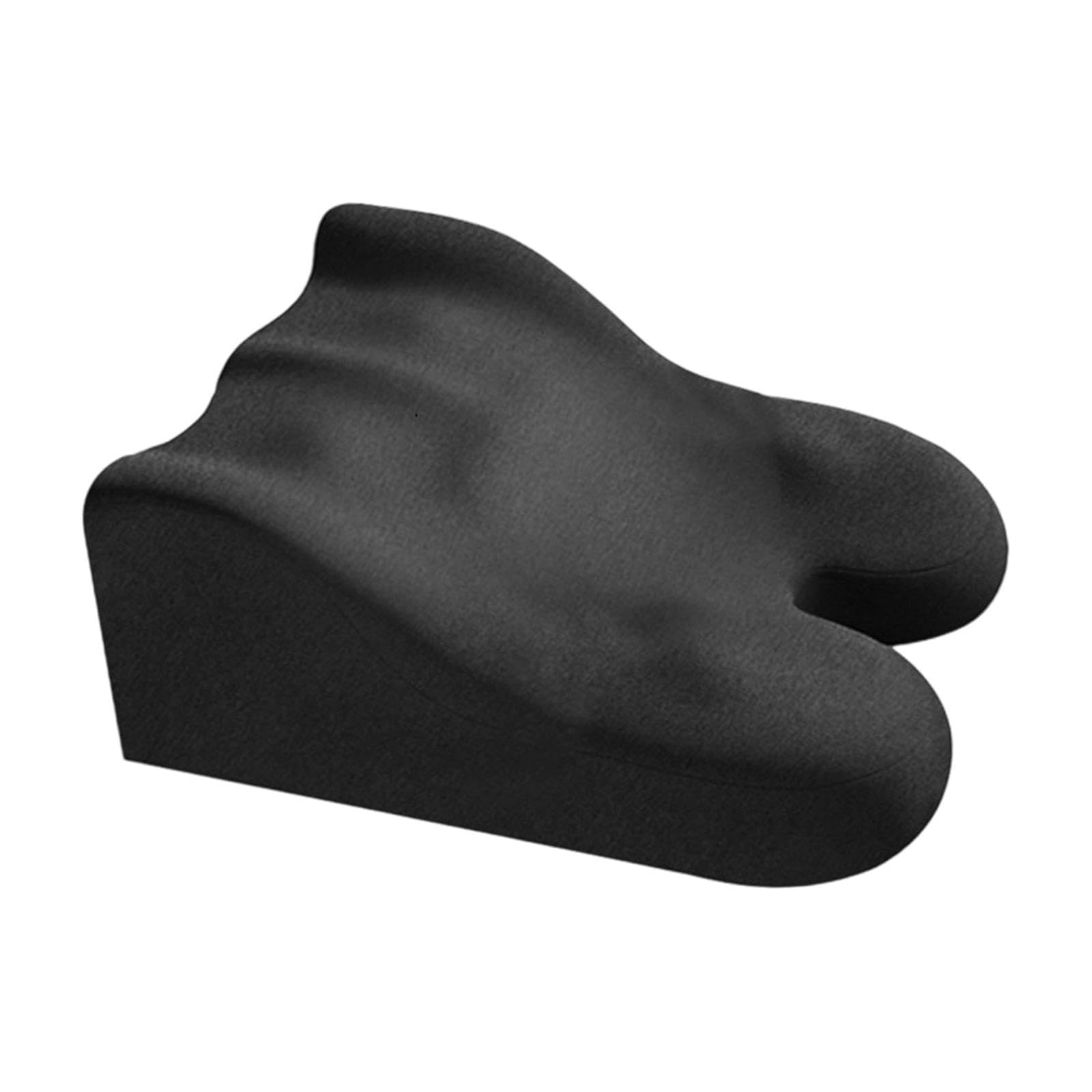 Poduszka do czytania z pianki memory, wielofunkcyjna, przenośna, z zamkiem błyskawicznym, poduszka podwyższająca nogi, ergonomiczna, do domu, biura, salonu, mieszkania (ciemnoszara)