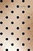 Produktbild Polka Dots Notizbuch: Buch zum selber gestalten, dotted Notebook, schwarz metallic