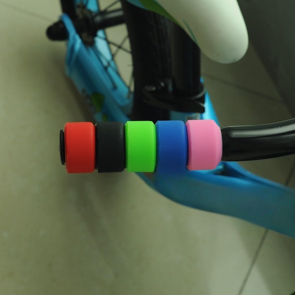 Poignées Guidon Vélo Silicone Souple Antidérapant