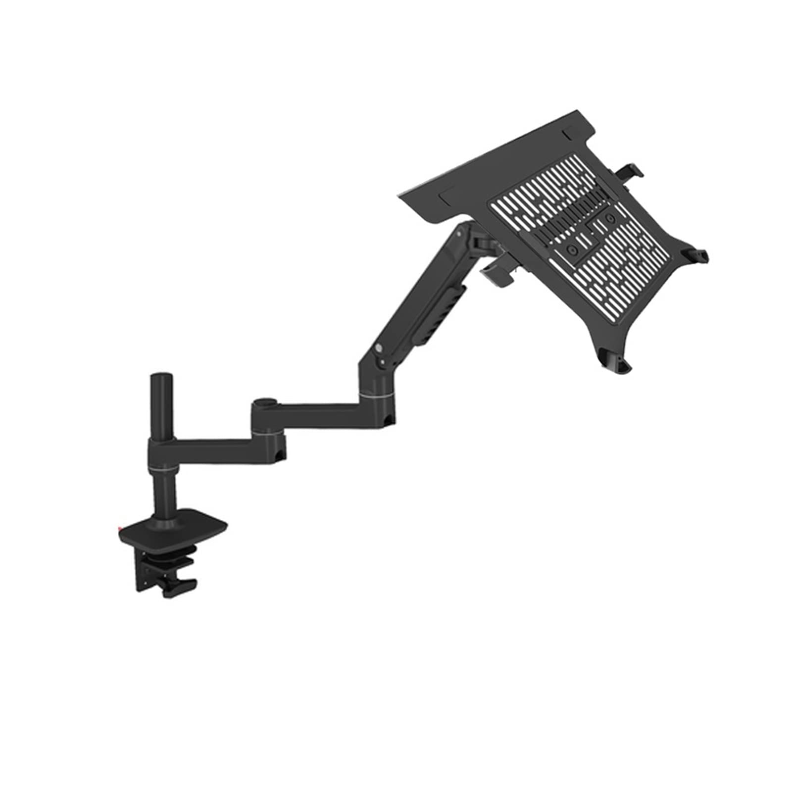 Aioneer Adjustable Monitor Arm With Full Motion And Mechanical Spring For Ergonomic Desktop Setup-170mm Black