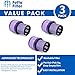 Fette Filter - 3 Pack Vacuum Filters Replacement Parts Compatible with Dyson V11 Torque Drive V11 Animal V11 Complete V11 Extra V15 Detect V15s Detect Submarine Vacuums Part # 970013-02, 97001302