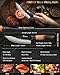 Imagen de XINZUO 15cm Cuchillo Vikingo de Cocina 67 Capas de Acero de Damasco -Forjado a Mano Afilado Cuchillo de Cocinero de Deshuesar Chef para el Hogar