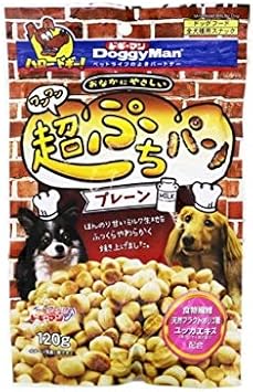 Amazon ドギーマン 犬用おやつ おなかにやさしい ワンワン超ぷちパン 1グラム X 1 ドギーマン ビスケット クッキー スナック 通販