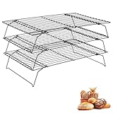 Multi-usage : le support à gâteau peut être utilisé pour refroidir le pain, les pâtisseries, pour poser des biscuits, pour refroidir les grillades, égoutter les moules et plus encore.