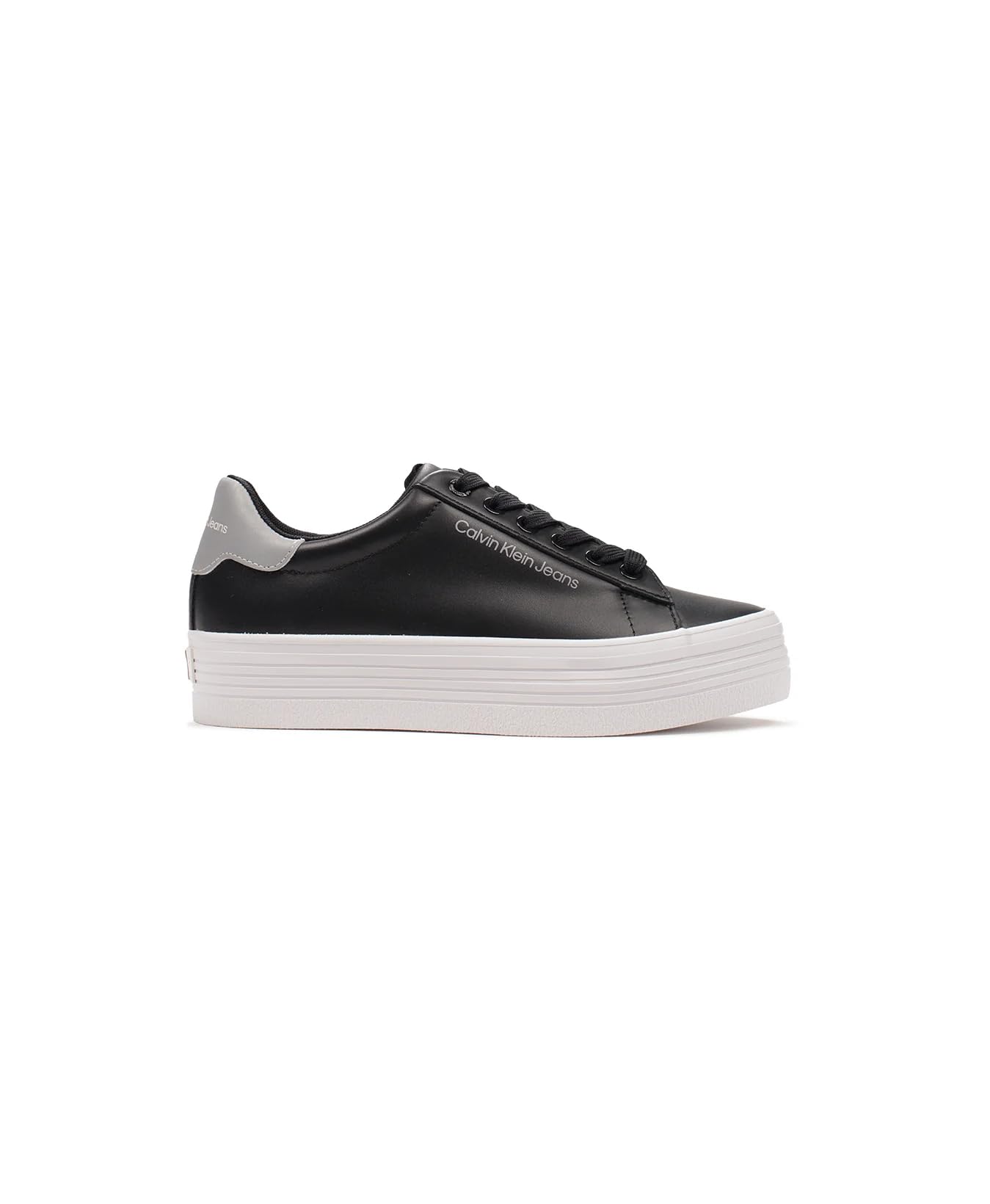 Calvin Klein Jeans Vulc Flatform Laceup NY Refl Wn Yw0yw01220, Zapatilla Vulcanizada Mujer