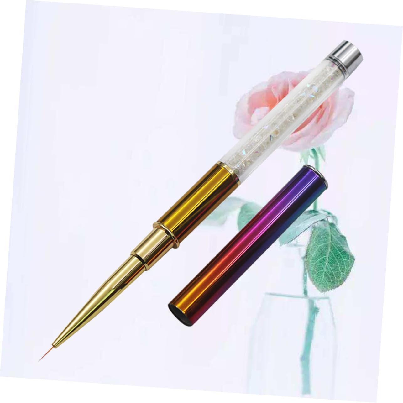 TOVINANNA Creative Nail Art Brush Manicure Brush for DIY Nail Painting Art for Home Professional Use