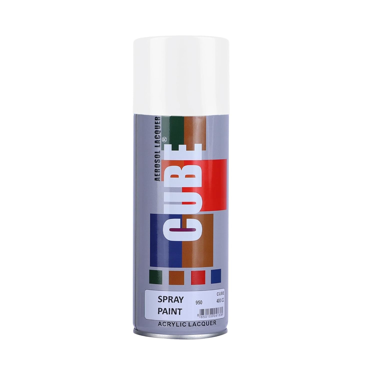 Cube White Spray Paint | 400 mL | for Metal, Plastic, Wood, Car & Bike | Fast Drying, Brilliant Finish, No CFCs, Interior & Exterior Use-image-29