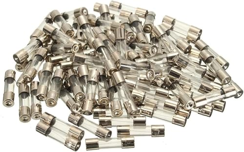 Tubes en verre 5x20mm pour remplacer un fusible grillé sans changer d'appareil
