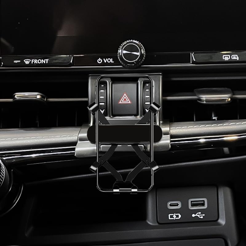 Soporte de teléfono de coche para Lexus NX 2022-2023, accesorios interiores de montaje de teléfono, NX300 350 450+, ventilación de soporte para