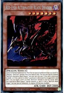 TN19-EN005 Limited Ed Red-Eyes Alternative Black Dragon Prismatic Secret Rare Card 2019 Mega Pack Tin Yu-Gi-Oh Single Card