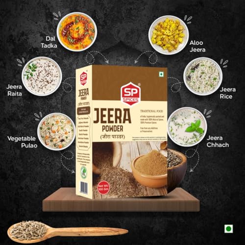 Image of SP Spices Kashmiri Mirch, Chaat Masala, Amchur, Ginger Powder & Kasoori Methi Combo Pack | Premium Indian Spices | Perfect for Cooking, Snacks, Chaat, Curries, vegetables & Marinades