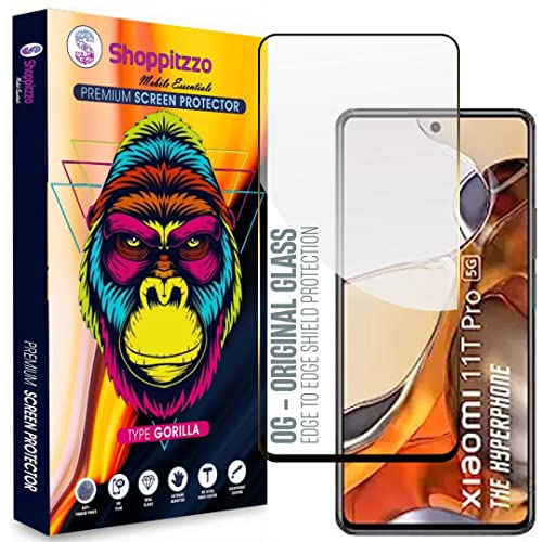 Image of /Xiaomi 11T Pro /11T Pro(5G) (6.67 Inch) **NeoShield** Anti Explosion /Military Grade /Premium Tempered Glass /Full Screen Coverage-Edge to Edge /With easy Installation Kit (Pack of 1)