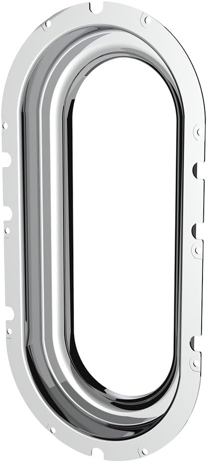 Chrome Interior View Window Trim, 1977-2004 Peterbilt 330, 335, 359, 377, 378, 379, Custom Upgrade