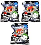 DC RADZ FOAMZ Candy Dispenser & Poster w/Hanger Clip Bundle LOT of 3